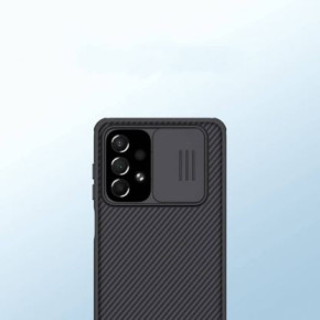 Луксозен твърд гръб със силиконова рамка Nillkin Cam Shield Pro за Samsung Galaxy S23 SM-S911B черен 